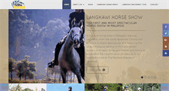 Desktop Screenshot of langkawihorses.com
