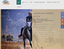 Tablet Screenshot of langkawihorses.com